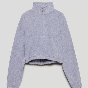 Aritzia 1/2 Polar Fleece Zip